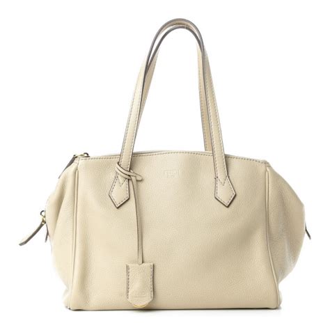 bauletgo fendi|FENDI Vitello Bauletto Latte 696332 .